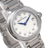Maurice Lacroix Fiaba Diamonds Mother of Pearl Dial Silver Steel Strap Watch for Women - FA1004-SD502-170-1 Buy Now By Maurice Lacroix