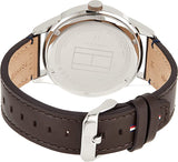 Tommy Hilfiger Austin Grey Dial Brown Leather Strap Watch for Men - 1791637 Buy Now By Tommy Hilfiger
