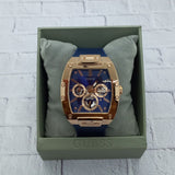 Guess Phoenix Multifunction Blue Dial Blue Rubber Strap Watch for Men - GW0202G4 Buy Now By Guess