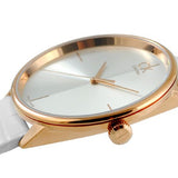 Calvin Klein Accent White Dial White Leather Strap Watch for Women - K2Y2X6K6 Buy Now By Calvin Klein