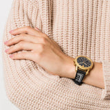 Versace Sports Tech Chronograph Black Dial Black Rubber Strap Watch for Men - VELT00119 Buy Now By Versace