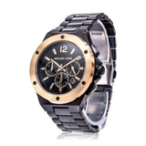 Michael Kors Lennox Chronograph Black Dial Black Steel Strap Watch For Men - MK8941 Buy Now By Michael Kors