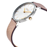 Coach Perry White Dial Beige Leather Strap Watch for Women - 14503157 Buy Now By Coach