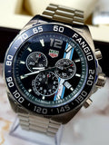 Tag Heuer Formula 1 Chronograph Black Dial Silver Steel Strap Watch for Men - CAZ101H.BA0842 Buy Now By Tag Heuer