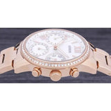 Guess Mini Surprise Analog Silver Dial Rose Gold Steel Strap Watch For Women - W0623L2 Buy Now By Guess