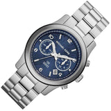 Michael Kors Hunger Stop 100 Series Navy Blue Dial Silver Steel Strap Watch for Women - MK5814 Buy Now By Michael Kors