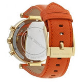 Michael Kors Parker Champagne Dial Orange Leather Strap Watch for Women - MK2279 Buy Now By Michael Kors
