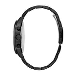 Guess Atlas Chronograph Black Dial Black Steel Strap Watch For Men - W0668G5 Buy Now By Guess