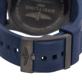 Breitling Superocean Automatic 46mm Blue Dial Blue Rubber Strap Watch for Men - M17368D71C1S1 Buy Now By Breitling