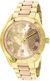 Michael Kors Layton Rose Gold Dial Gold Stainless Steel Strap Watch for Women - MK6476 Buy Now By Michael Kors