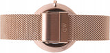 Daniel Wellington Petite Melrose Black Dial Rose Gold Mesh Strap Watch For Women - DW00100303 Buy Now By Daniel Wellington