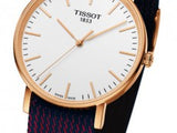 Tissot T Classic Everytime Medium White Dial Two Tone NATO Strap Watch for Men - T109.410.38.031.00 Buy Now By Tissot