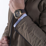 Guess Poseidon Chronograph Black Dial Black Silicone Strap Watch For Men - GW0425G1 Buy Now By Guess