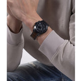 Guess Atlas Chronograph Black Dial Black Steel Strap Watch For Men - W0668G5 Buy Now By Guess