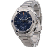 Tag Heuer Aquaracer Caliber 16 Automatic Chronograph Blue Dial Silver Steel Strap Watch for Men - CAY2112.BA0927 Buy Now By Tag Heuer