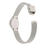 Calvin Klein Minimal White Dial Silver Mesh Bracelet Watch for Women - K3M2312Y Buy Now By Calvin Klein