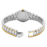 Bulova Classic White Dial Two Tone Steel Strap Watch for Women - 98T84 Buy Now By Bulova
