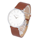 Coach Charles Silver Dial Brown Leather Strap Watch for Men - 14602152 Buy Now By Coach