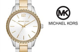 Michael Kors Layton Quartz Silver Dial Two Tone Steel Strap Watch For Women - MK6899 Buy Now By Michael Kors