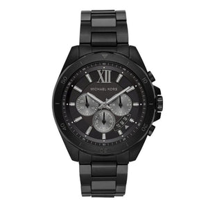 Michael Kors Brecken Chronograph Black Dial Black Steel Strap Watch For Men - MK8858 Buy Now By Michael Kors