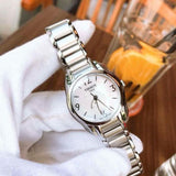 Tissot T Wave Mother of Pearl Dial Two Tone Steel Strap Watch For Women - T023.210.11.117.00 Buy Now By Tissot