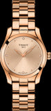 Tissot T Wave Rose Gold Dial Rose Gold Steel Strap Watch For Women - T112.210.33.456.00 Buy Now By Tissot