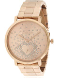 Michael Kors Jaryn Rose Gold Dial Rose Gold Steel Strap Watch for Women - MK3621 Buy Now By Michael Kors