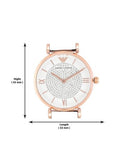 Emporio Armani Gianni T Bar White Dial Two Tone Steel Strap Watch For Women - AR1926 Buy Now By Emporio Armani