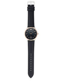 Emporio Armani Renato Analog Blue Dial Blue Leather Strap Watch For Men - AR11188 Buy Now By Emporio Armani