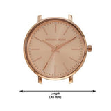 Michael Kors Pyper Three-Hand Rose Gold Dial Rose Gold Steel Strap Watch For Women - MK3897 Buy Now By Michael Kors