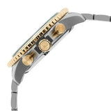 Emporio Armani Mario Chronograph Blue Dial Two Tone Steel Strap Watch For Men - AR11362 Buy Now By Emporio Armani