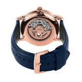 Emporio Armani Meccanico Automatic Blue Dial Blue Leather Strap Watch For Men - AR60050 Buy Now By Emporio Armani