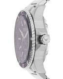 Emporio Armani Meccanico Automatic Blue Dial Silver Steel Strap Watch For Men - AR60059 Buy Now By Emporio Armani