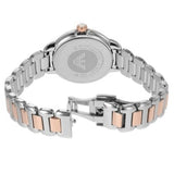 Emporio Armani Three Hand Quartz Mother of Pearl Dial Two Tone Steel Strap Watch For Women - AR11569 Buy Now By Emporio Armani