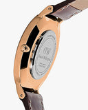 Daniel Wellington Classic Bristol White Dial Brown Leather Strap Watch For Men - DW00100009 Buy Now By Daniel Wellington