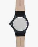 Guess Force Multi Function White Dial Blue Leather Strap Watch For Men - W0674G7 Buy Now By Guess