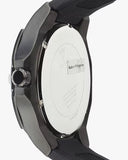 Guess Genesis Quartz Black Dial Black Silicone Strap Watch For Men - W1254G2 Buy Now By Guess