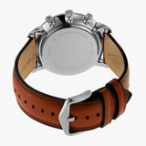 Fossil Neutra Chronograph Green Dial Brown Leather Strap Watch for Men - FS5735 Buy Now By Fossil