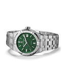 Maurice Lacroix Aikon Date Quartz Green Dial Silver Steel Strap Watch for Men - AI1108-SS002-630-1 Buy Now By Maurice Lacroix