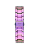 Guess Trend Diamonds Purple Dial Purple Steel Strap Watch for Women - GW0512L4 Buy Now By Guess