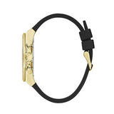 Guess Momentum Chronograph Diamonds Black Dial Black Silicone Strap Watch For Men - GW0518G2 Buy Now By Guess