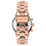 Michael Kors Ritz Chronograph Rose Gold Dial Rose Gold Steel Strap Watch For Women - MK7223 Buy Now By Michael Kors