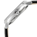 Emporio Armani Gianni Quartz Black Dial Black Leather Strap Watch For Men - AR0382 Buy Now By Emporio Armani