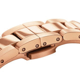 Daniel Wellington Iconic Link Grey Dial Rose Gold Steel Strap Watch For Women - DW00100336 Buy Now By Daniel Wellington