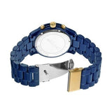 Michael Kors Runway Analog Blue Dial Blue Steel Strap Watch for Women - MK7332 Buy Now By Michael Kors