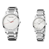 Calvin Klein City Quartz White Dial Silver Steel Strap Watch for Men - K2G2G1Z6 Buy Now By Calvin Klein