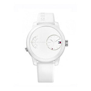 Tommy Hilfiger Denim White Dial White Rubber Strap Watch for Men - 1791558 Buy Now By Tommy Hilfiger