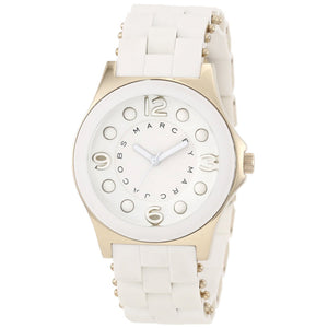 Marc Jacobs Pelly White Dial White Silicone Strap Watch for Women - MBM2526 Buy Now By Marc Jacobs