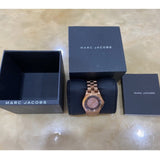 Marc Jacobs Henry Rose Gold Dial Stainless Steel Strap Watch for Women - MBM3293
