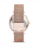 Michael Kors Darci Rose Gold Dial Rose Gold Mesh Bracelet Watch for Women - MK3369 Buy Now By Michael Kors